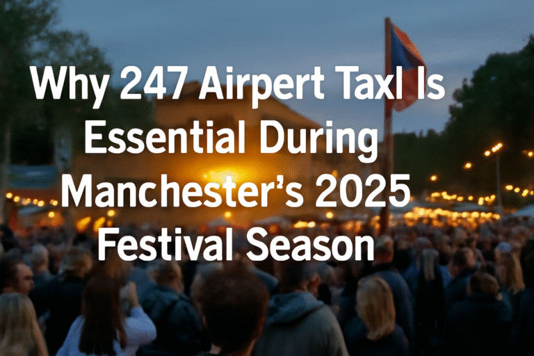 Why 247 Airport Taxi Is Essential During Manchester’s 2025 Festival Season