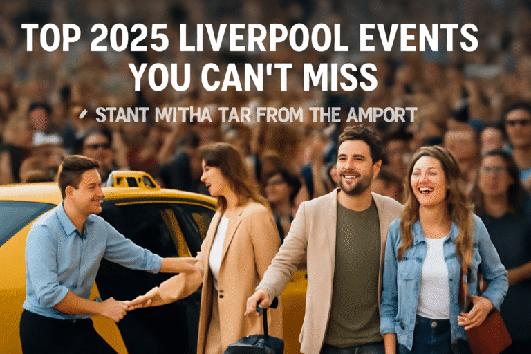 Top 2025 Liverpool Events You Can’t Miss — Start with a Taxi from the Airport